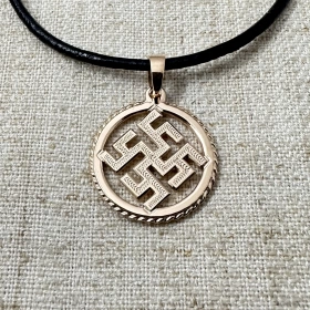 Оберег Цветок папоротника/Одолень Трава двухсторонний